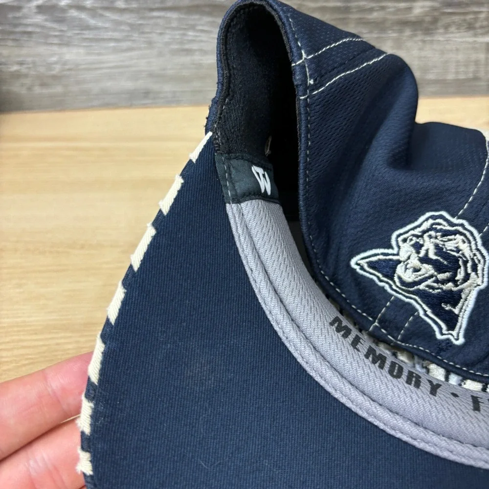 Pitt Panthers Hat Cap Fitted Blue One Size Flex Top of the World Memory Foam Fit